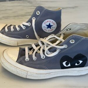 Converse and Comme des Garcons high tops